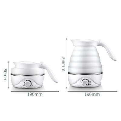 China Keep Modern Design Protective Mini Travel Electric Multi-temperature Control Hot Water Boil-Dry Kettle for sale