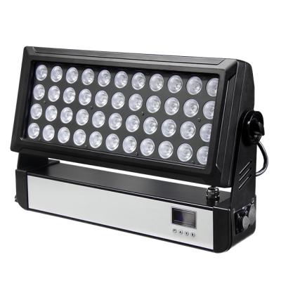 China Factory price lightweight but powerful IP65 44 10w RGBW outdoor pcs led dj wall wash seal light dmx 4/10 channels for hotel/concert/building/disco/club for sale