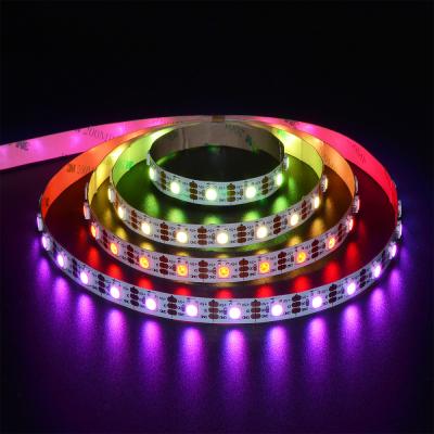 China Flexible Waterproof Music TV Luces Outdoor Smart Christmas Lights RGB LED Strip Lights WIFI PCB Board for sale