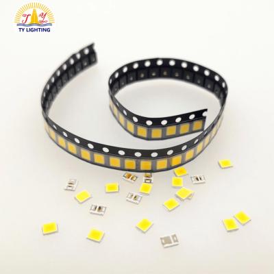 China Sanan Epistar Chip 4000-4500K Nature White LED Diode For Plant Growth LED Light 0.2W 5050 SMD Led Beads for sale