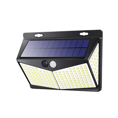 China Solar Garden Light 7W Indoor Outdoor Waterproof Motion Sensor 208 LED IP65 Lamp for Wall Street Garden for sale