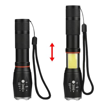 China Led Bulb Most Professional Aluminum Zoom XHP50 XHP70 Rechargeable Powerful Diving Tactical Led Flashlight for sale