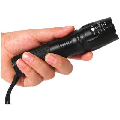 China Mini Flashlight Super Bright Outdoor Camping Zoom T6 Small USB Rechargeable Led Flashlight for sale