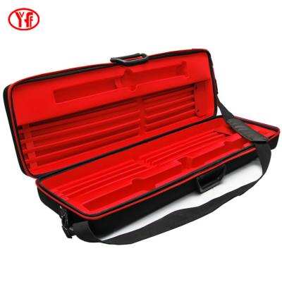 China Eva Molded EVA Hard Fishing Rod Rectangle Case Travel Tool Box with Molded EVA Insert for sale