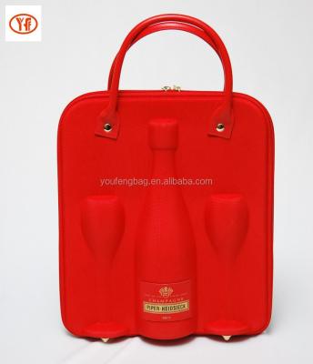 China OEM&ODM Factory Of High Quality Durable And Shockproof EVA Bag High Quality Case For Care Wine Champagne for sale