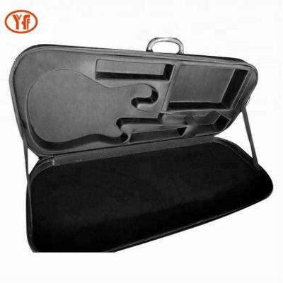 China Hard Shell Guitar Case Acoustic Electric Protective Black Guitar Color Hard Cases for sale