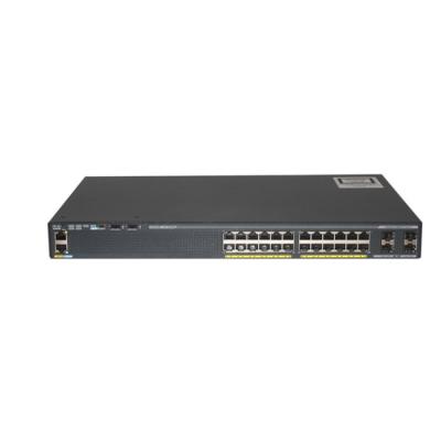 China Telecommunication WS-C2960X-24TD-L talyst 2960-X series switch Ca, 24 ports switch, Giga ports for sale