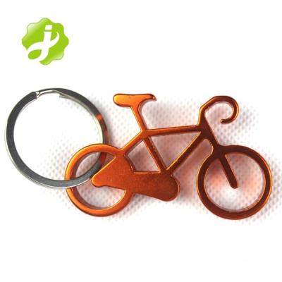 China For businese gifts or home use promotion metal bike shaped key chain, key chain for bike, bicycle key chain bottle opener for sale