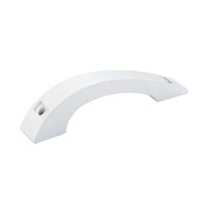 China White Plastic Corner Bathtub PU Soaking Waterproof Bath Drop Holding Handles for sale