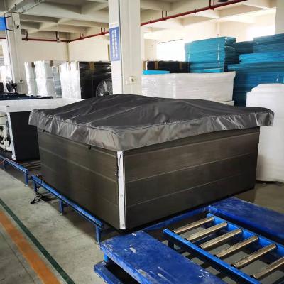 China Waterproof Outdoor Pool Roll-Up Hot Tub Covers Wrap End-to-End Swim Spa Cover for sale