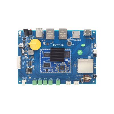 China Cosofteck-RK7631A Dual Network Port Control Motherboard Linux Android Industrial Quad-Core IoT Off 4 Way 485CAN Edge Computing RK7631A for sale