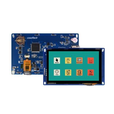 China Cosofteck-C043AL 4.3 inch Touch Screen 4.3 inch HMI Modbus Remote Cloud Serial HMI Configuration for sale