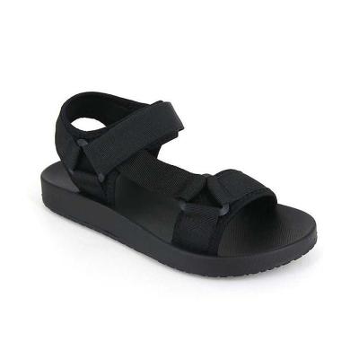 China New fashion outdoor hot sale women's flat sandals fashion trend women's hook and buckle ties sandals summer design for sale