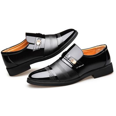 China Lightweight Men's Shoes High Quality Men's Stylish Leather Officer Shoes for sale