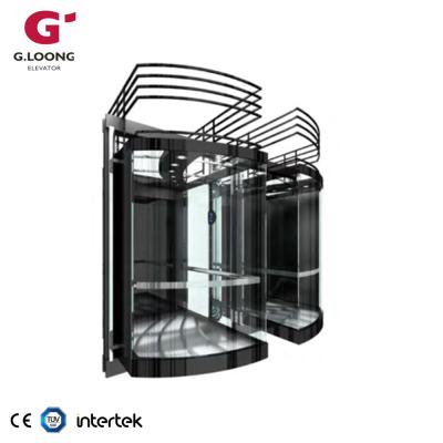 China Scandinavian Original Beautiful Design Panoramic Elevator Passenger Elevator G.LOONG Elevator For Sale for sale