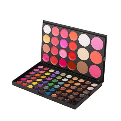 China LOGO Professional Long Lasting Makeup Waterproof Custom Palette Glitter Matte 82 Color Eyeshadow Eyeshadow Palette for sale