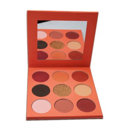 China Waterproof ODM/OEM 9 colors pick waterproof high pigment 80 colors for your choice makeup eyeshadow palette with gift box packing for sale