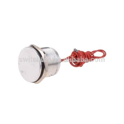 China 19mm angel series metal eye piezo switch with d greeled ren IP67 waterproof /latching reset led light switch 24V 12mm16mm19mm22mm28mm30mm for sale