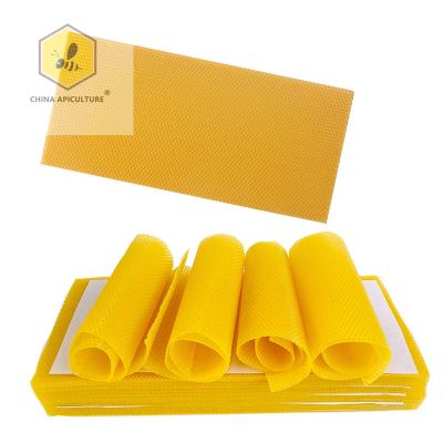 China Farms Beekeeping Tools Natural Langstroth Pure Beeswax Sheets 100% Base From Apiary Beekeeping for sale