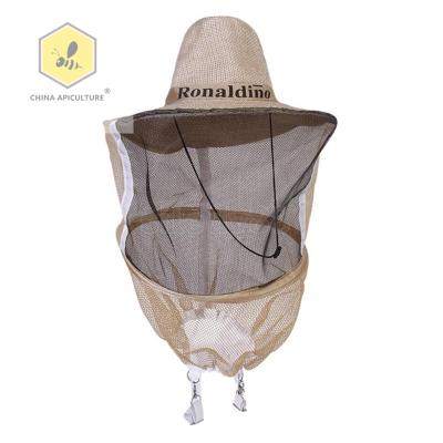 China Farms Beekeeping Tools Beekeeping Veil With Round Cowboy Hat - Anti Mosquito Bee Insect - Head Face Protector for sale