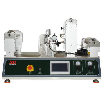 China 2 - 4.5m/min Coating Testing Machines Double Roll Hot Melt Adhesive Coating Machine for sale