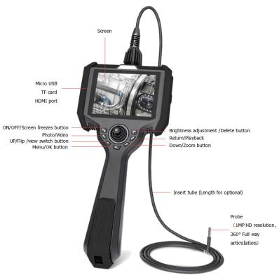 China IP67 Industrie-Endoskop-Inspektionskamera tragbare IPS-Handheld-Digitalendoskop zu verkaufen