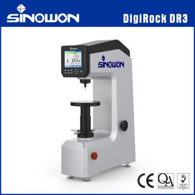 China Pantalla táctil digital de color de banco Tester de dureza de Rockwell DigiRock DR3 en venta