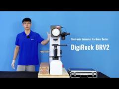 Electronic Universal Hardness Tester DigiRock BRV2 Lab Equipment Rockwell Testing