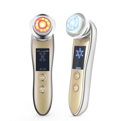 China High Quality RF Beauty Instrument Face Lift Face Skin Rejuvenation Rechargeable Electric Beauty Device for sale