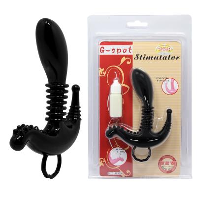 China Prostate Ribbed Massager Connection Plug Butt Plug Anal Toy Silicone for sale