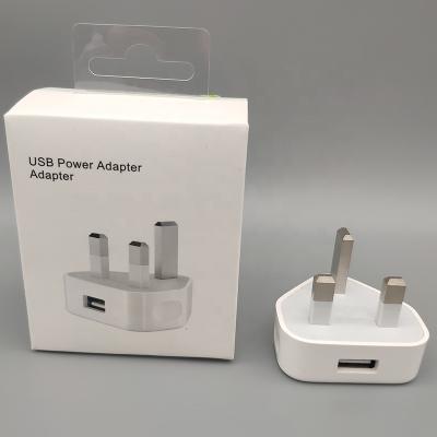 China Mobile Phone 3 Pin Charger For Apple UK Charger For iPhone 5/6/7/8/x UK Wall Charger For Samsung for sale