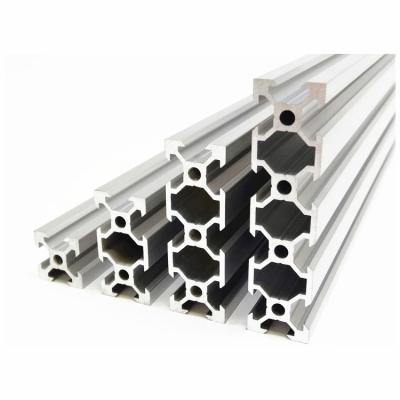 China Decorations 2040 V Extrusion 2040 V Slot T Rail Profile 20X40 D-Ring Extrusion Profile Industry 3D Aluminum Cutting for sale