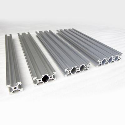 China Aluminum V-slot 4040 T Profile 40X40 Aluminum V-slot Decorations 40 Extrusion Slot Black With Slots 40X40Mm Alu Vslot for sale