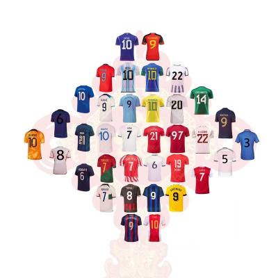 China Wholesale High Quality Cheap Club Soccer Comfortable Breathable Quick Dry Retro 23/24 Latest Training Wear For Men Football T-shirt Soccer Jerseys Quick Dry Kits for sale