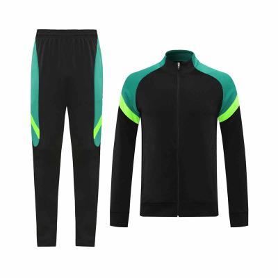 China Wholesale High Quality 22 Team Soccer Sweatsuit Jacket Men National QUICK DRY Youth Club Football Tracksuit Set Long Sleeve Tracksuit for sale