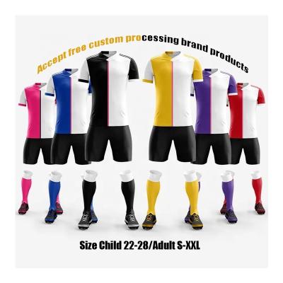 China Shirts & Tops best site at thailand online top quality custom design set wholesale original empty printing club football soccer jersey uniform for sale