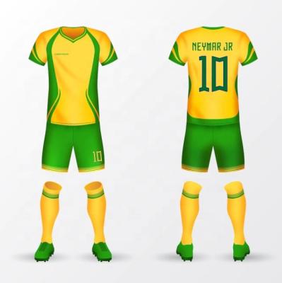 China Shirts & Tops Selling Vintage Online World 2023 Team Neymar 10 Qatar Soccer Jersey Cup Set Brazil Soccer Football Wear Uniform JR T-Shirt for sale