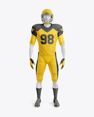 China Maximize Antibacterial Wholesale Cheap Top Wear Hot New Best Youth Tackle Twill American Football Jersey Customized Rugby Uniforms Nfl Set for sale