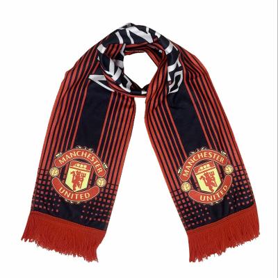 China Fashion\Comfortable\Warm Souvenir Scarf 2022 Club Custom Logo With Different Countries Flag Brazil Soccer Team Knitting Scarves For Soccer club fans for sale