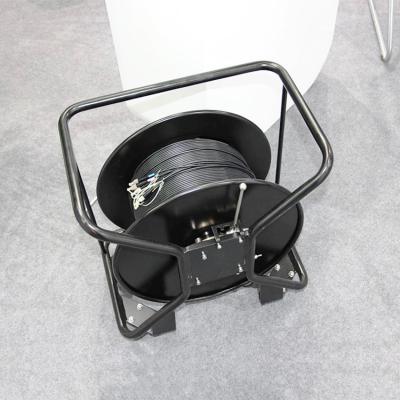 China Portable Breakout Fiber Cable Reel With 6/8Core Breakout TPU Outdoor Armored Fiber Optic Cable en venta