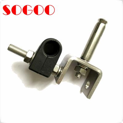 China Braçadeira de cabo coaxial de 7/8 pol. Alimentador de aço inoxidável Braçadeiras de cabo RF à venda