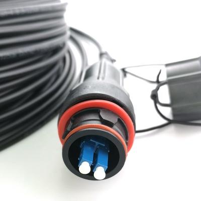 China 5G 5mm Dia FTTA Unarmored Fullaxs DLC LC Fibra Óptica Patch Cord à venda