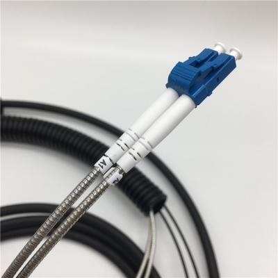 China LWL - Kabel CPRI LC-CPRI LC CPRI gepanzerte Niederlassung von 7,0 Millimeter Durchmesser-für Telekommunikations-Türme/RRU zu verkaufen