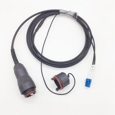 China Ip67 LC Compatible Fullaxs Waterproof Fiber Optical Cable for sale