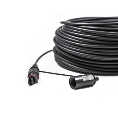 China Mini IP MPO outdoor waterproof Fiber cable with MPO to LC connector zu verkaufen