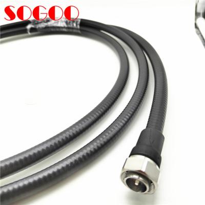 Cina Maschio di baccano del cavo di saltatore da 50 OHM rf mini 4.3-10/4.3-1.0 per il cavo eccellente della flessione di 1/2 in vendita