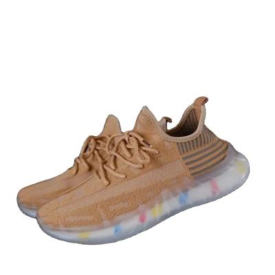 China Fashion factory trend casual shoes summer style single stripe colorful rubber unisex adult casual shoes khaki sports direct use for sale