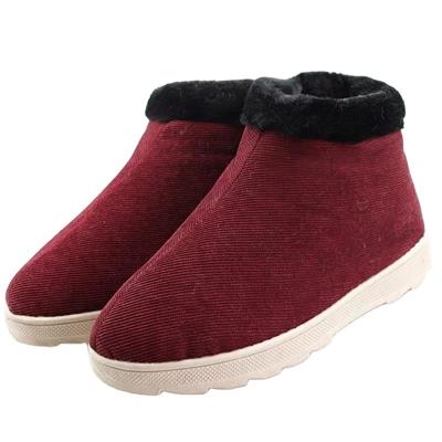 China Damping Factory Direct Cotton Winter Colorful Casual Boots Woman Warm Shoes for sale