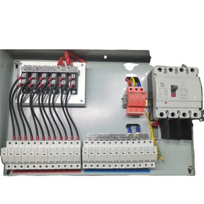 China 15A WSDB-PV12/1 1000VDC 12 in 1 String Solar PV Monitor Array DC Combiner Box with SPD MCBB FUSE for sale