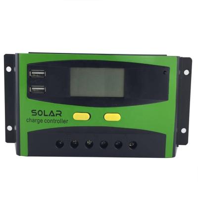 China Solar Charger Controller WSSCC-5 12V/24V/48V 20A 30A 40A 50A 60A PWM Automatic Identification Charge Controller For Solar System for sale